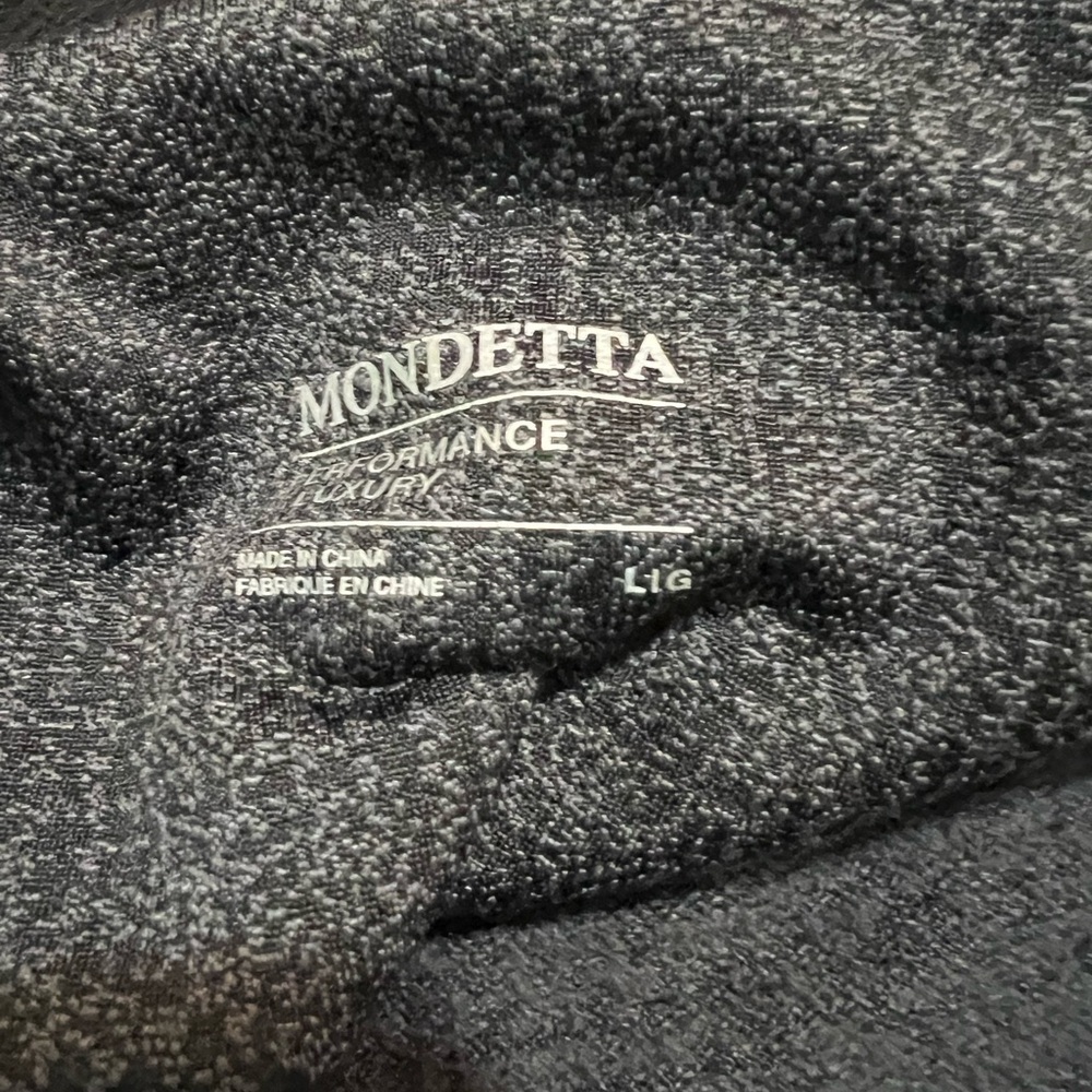 Mondetta Luxury Performance Gray and Black Boot Cut Pants with Flare - Picture 4 of 4